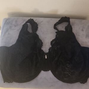 Dex Black Supportive Bra with Molded Cups